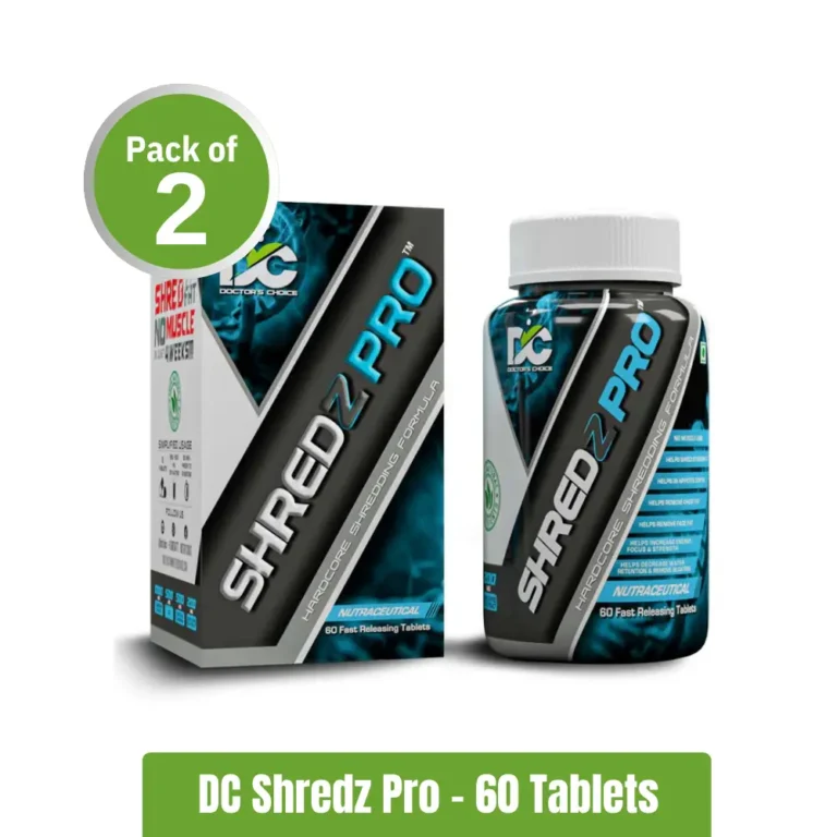 Doctor's Choice Shredz Pro Pack of 2 (60+60 Tablets)