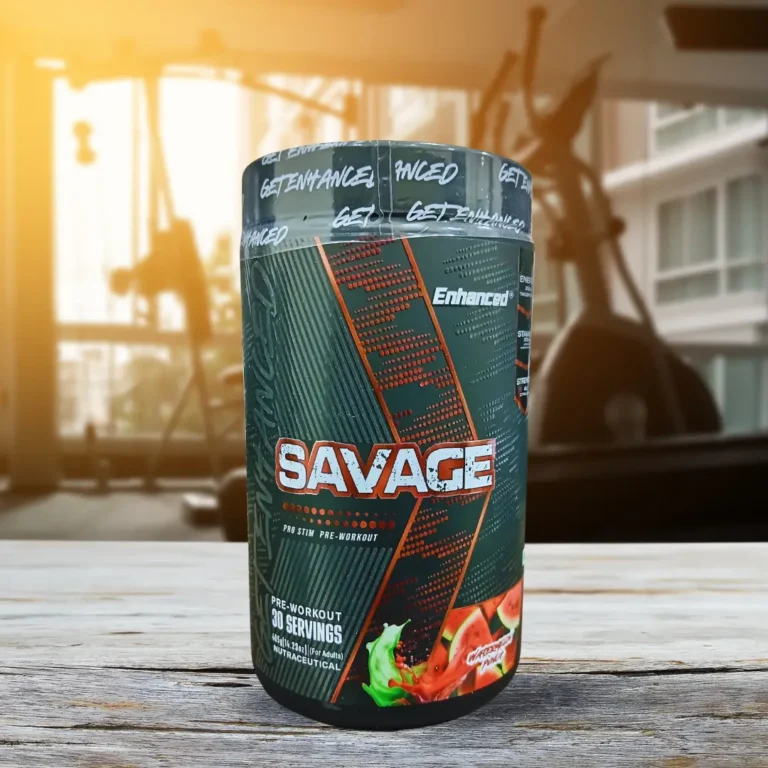 Enhanced Savage Pro-Stim Pre-Workout - Watermelon - 30 Servings