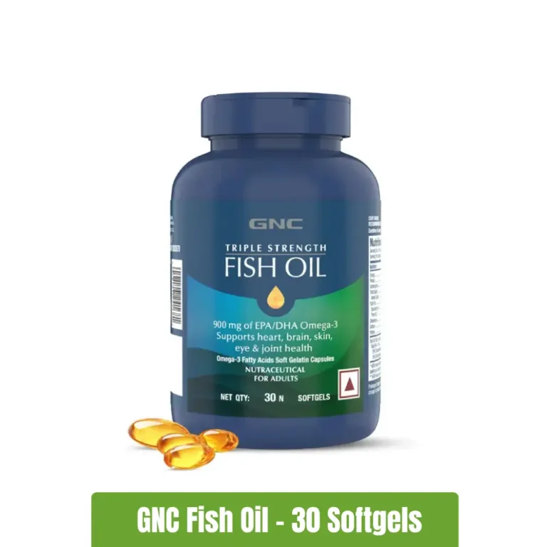 GNC Triple Strength Fish Oil - 30 Softgels