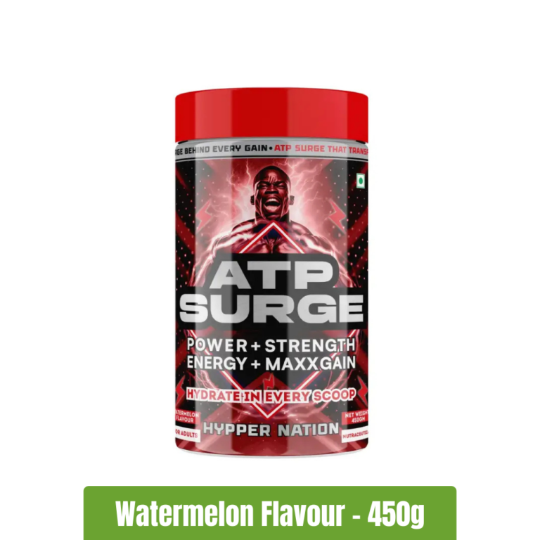 Hypper Nation ATP Surge Pre-Workout _ 450g - Watermelon