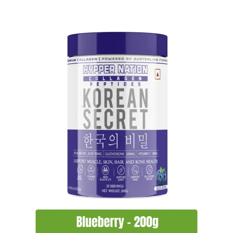 Hypper Nation Korean Secret - Premium Collagen _ 200g - Blueberry