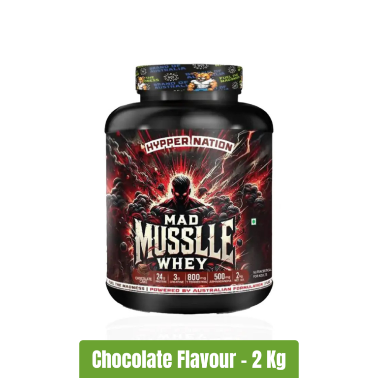 Hypper Nation Mad Musslle Whey _ 2Kg - Chocolate