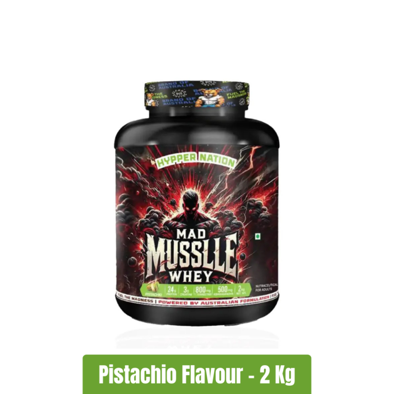 Hypper Nation Mad Musslle Whey _ 2Kg - Pistachio