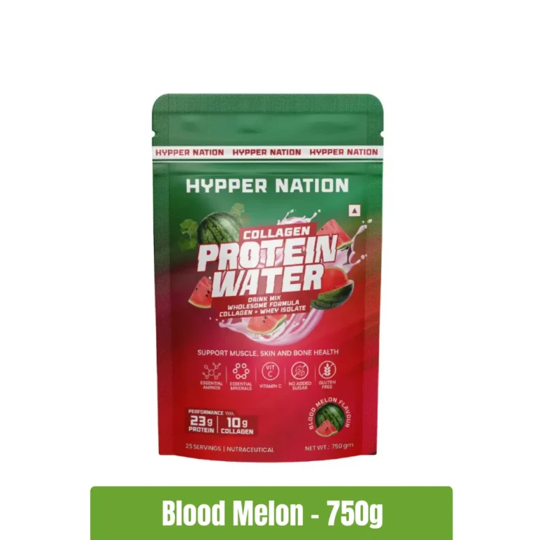 Hypper Nation Protein Water + Collagen _ 750g - Blood Melon