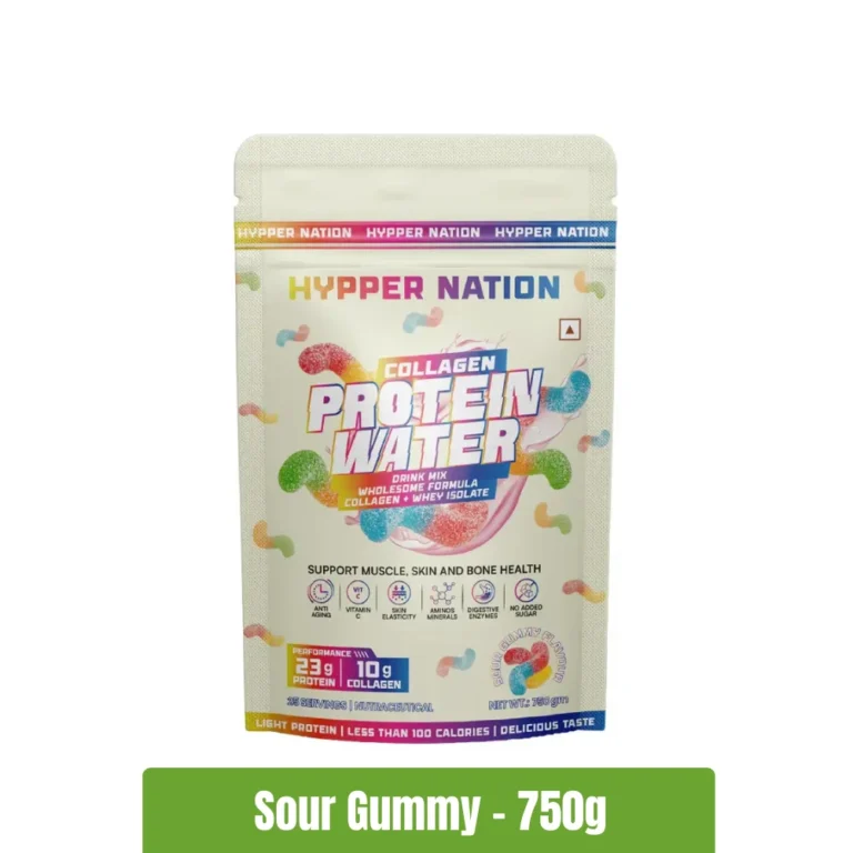 Hypper Nation Protein Water + Collagen _ 750g - Sour Gummy