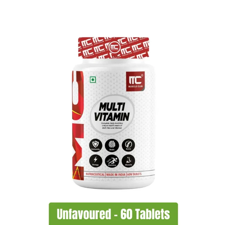 Muscle Club Multivitamin 60 Tablets - Unflavoured
