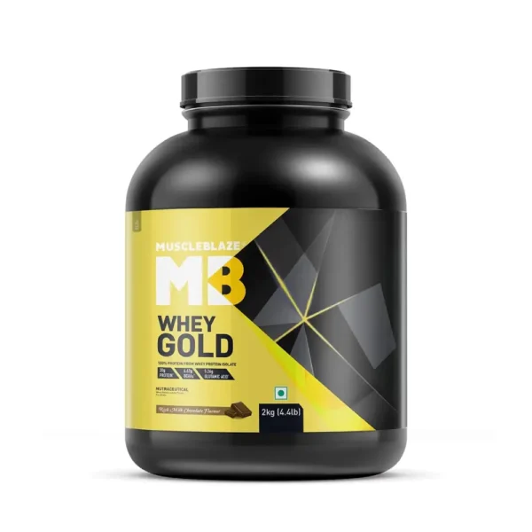MuscleBlaze Whey Gold 100% Whey Protein Isolate