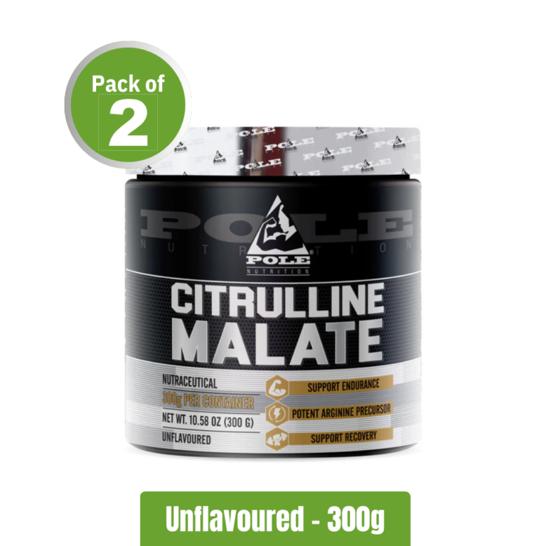 Pole Nutrition Citrulline Malate, Pack of 2 (300g x2)