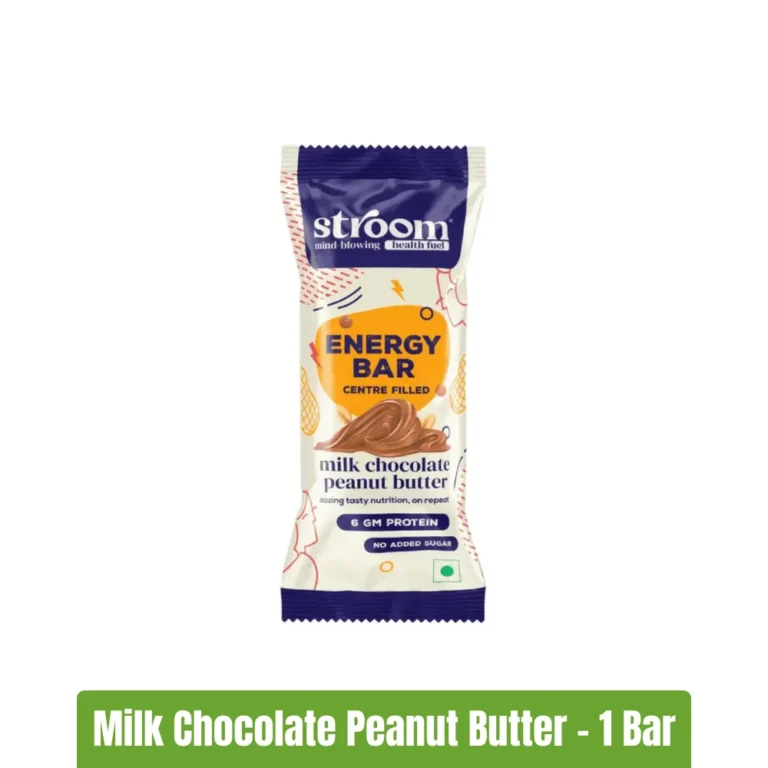 STROOM Energy Bar - Milk Chocolate Peanut Butter - 1 Bar