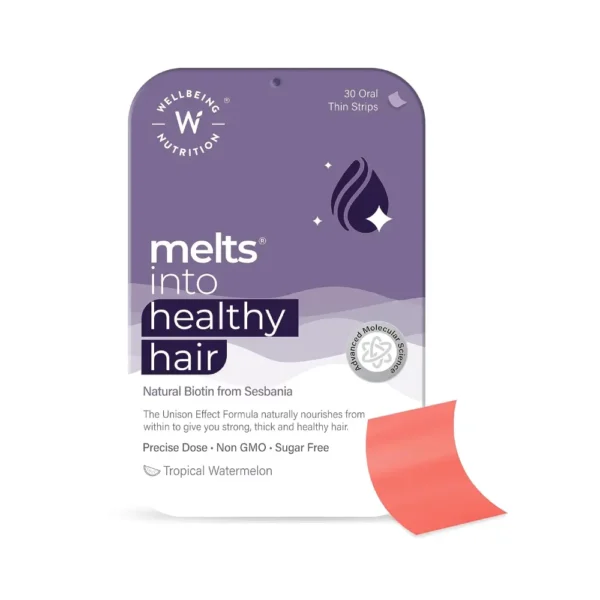 Wellbeing Nutrition Melts Healthy Hair