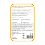 Wellbeing Nutrition Melts Natural Vitamin D3 + K2 - Back Side