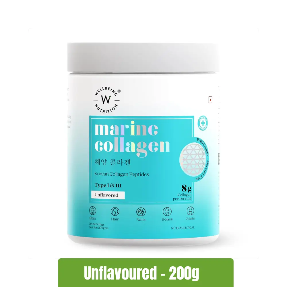 Wellbeing Nutrition Pure Korean Marine Collagen 200g - Unflavored