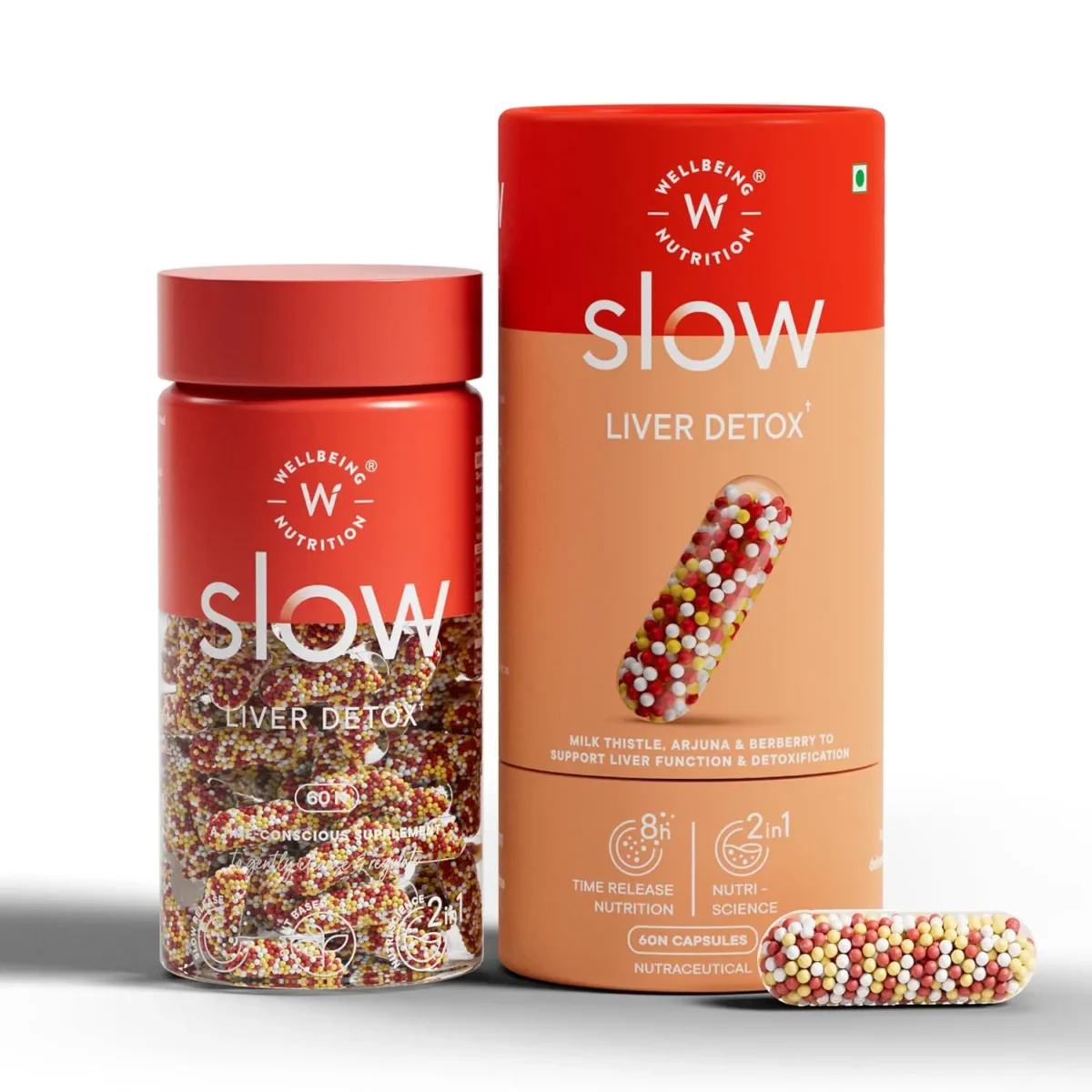 Wellbeing Nutrition Slow Liver Detox - Inner Pack