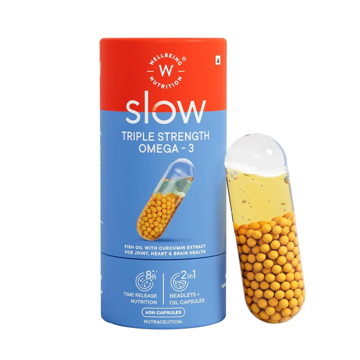 Wellbeing Nutrition Slow Triple Strength Omega 3