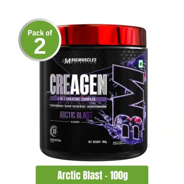 Bigmuscles Nutrition Creagen - Arctic Blast - Pack of 2 (100g x2) | Fitnesstack.com