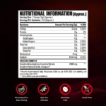 Bigmuscles Nutrition Creagen - Nutritional Information | Fitnesstack.com