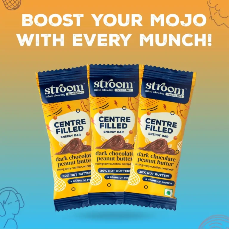 STROOM 6g Energy Bar - Dark Chocolate Peanut Butter - Buy 2 Get 1
