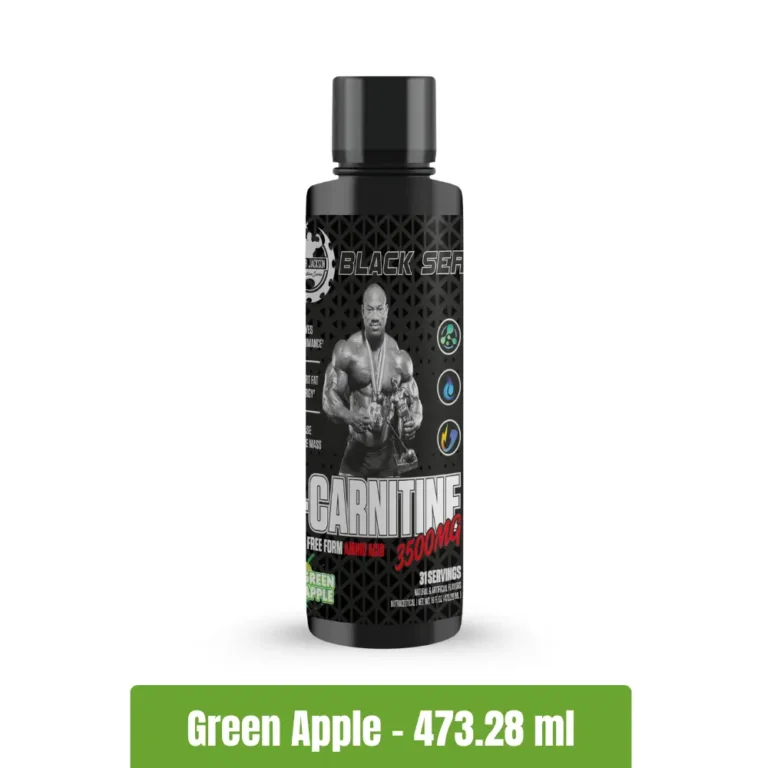 Dexter Jackson Carnitine Liquid 3500 mg _ 473.28 ml - Green Apple
