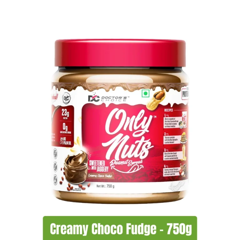 Doctors Choice Only Nuts Peanut Spread _ 750g - Creamy Choco Fudge