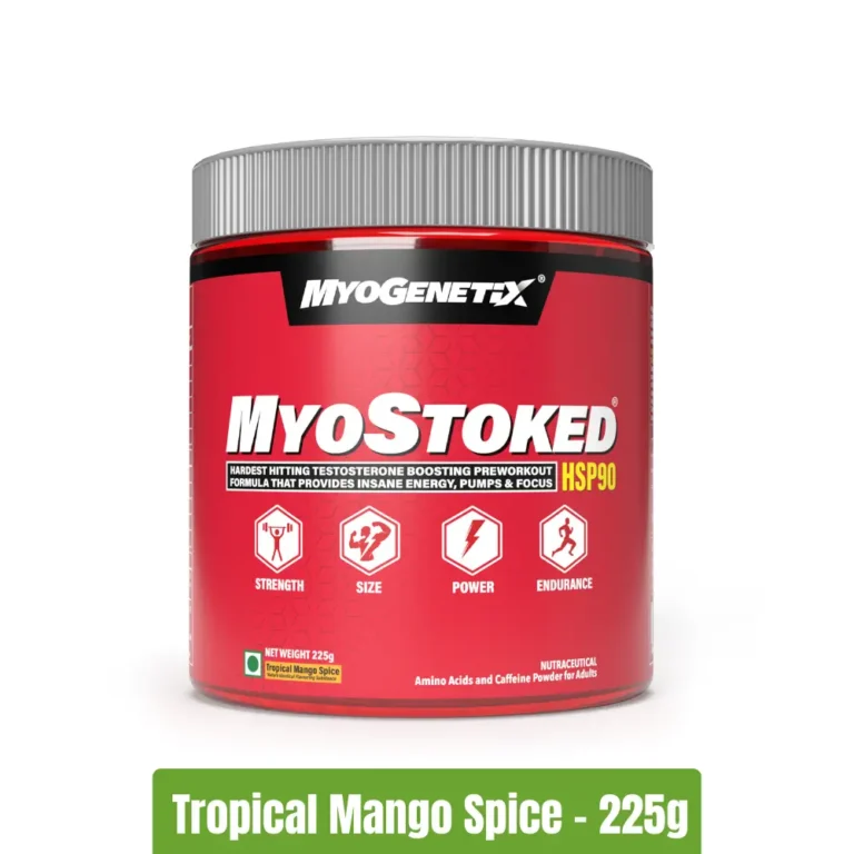 Myogentix MyoStoked HSP90 _ 225g - Tropical Mango Spice