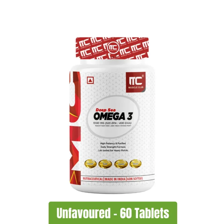 Muscle Club Deep Sea Omega 3 60 Softgel - Unflvoured