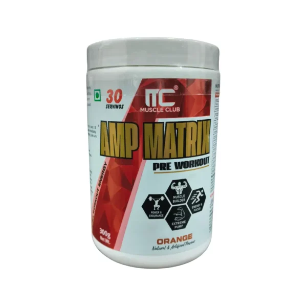 MuscleClub Amp Matrix Pre-workout