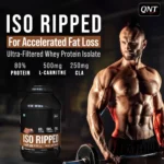 QNT ISO Ripped Whey Protein - Key Highlight
