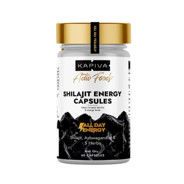Kapiva Shilajit Energy Capsules