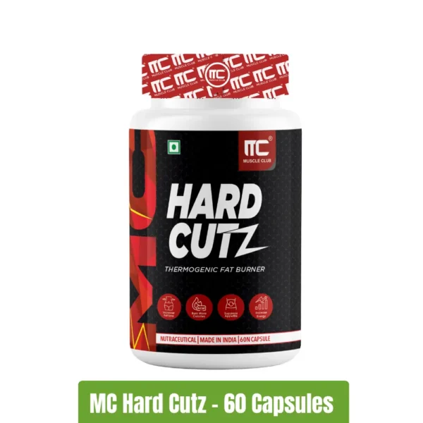 Muscle Club Hard Cutz Thermogenic Fat Burner - 60 Capsules