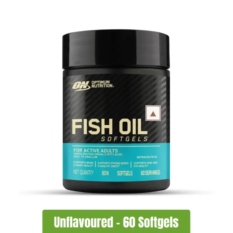 Optimum Nutrition (ON) Fish Oil 60 Softgels - Unflavoured