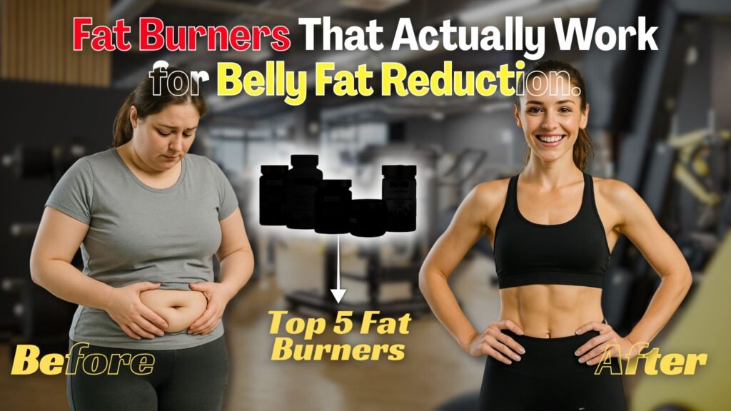 Top 5 Fat Burners That Actually Work for Belly Fat Reduction.