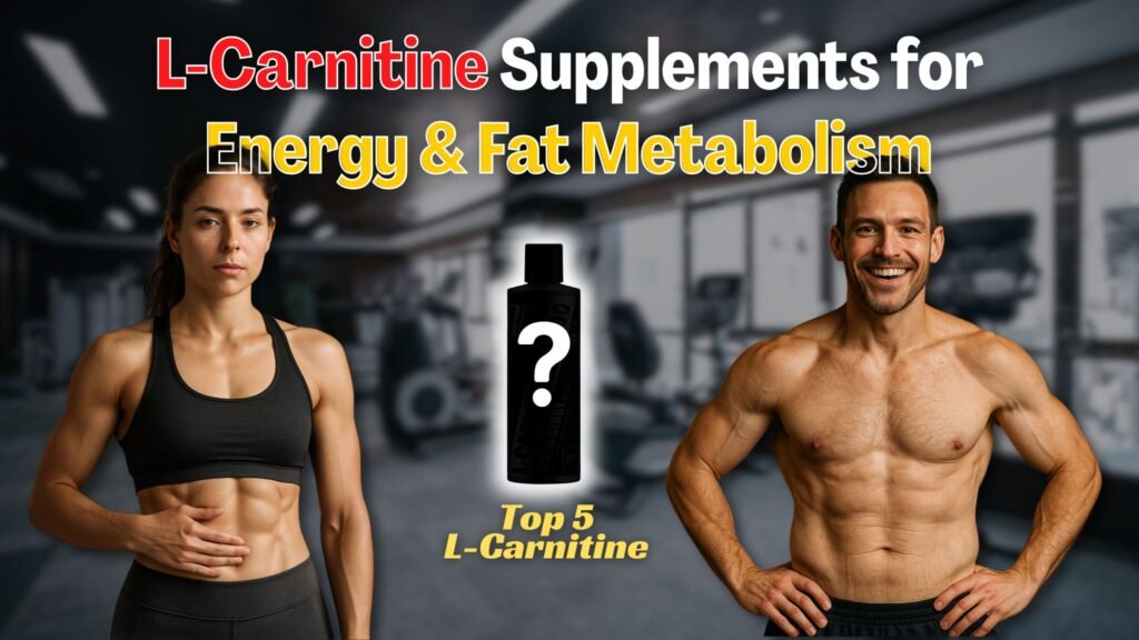 Top 5 L-Carnitine Supplements for Energy & Fat Metabolism