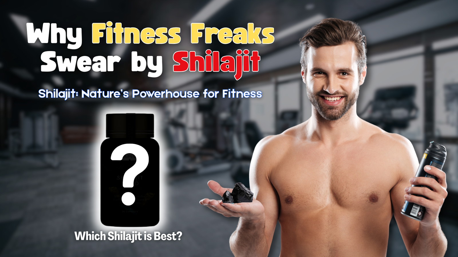 Why Fitness Freaks Swear by Shilajit — And Should You Too