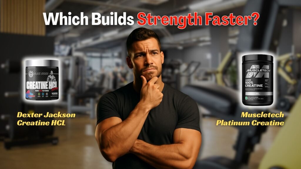 Dexter Jackson Creatine HCL vs Muscletech Platinum Creatine — Which Builds Strength Faster?