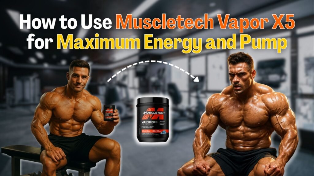 How to Use Muscletech Vapor X5 for Maximum Energy and Pump