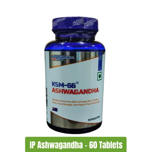 International Protein KSM-66 Ashwagandha – 60 Tablets