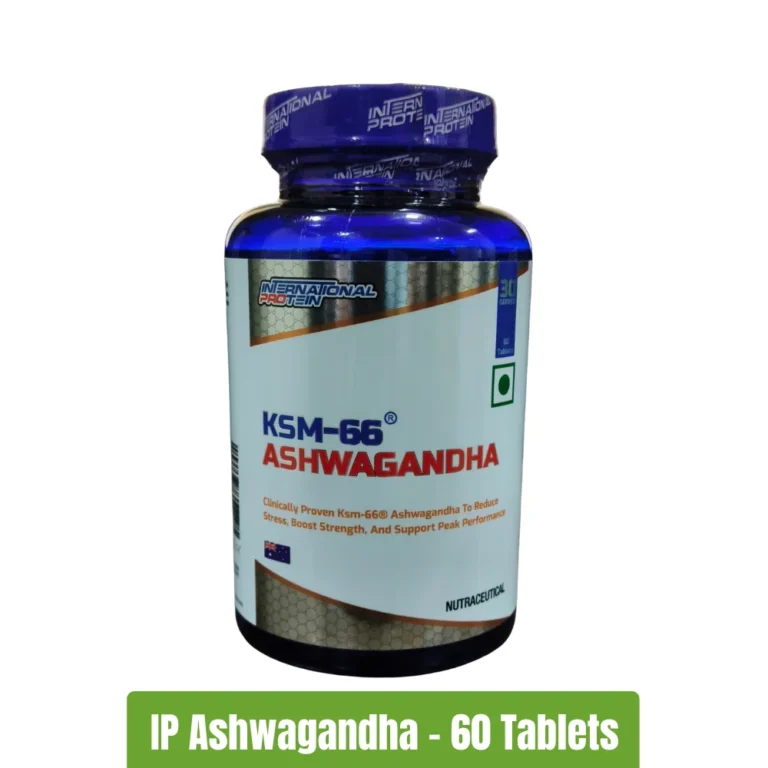 International Protein KSM-66 Ashwagandha – 60 Tablets