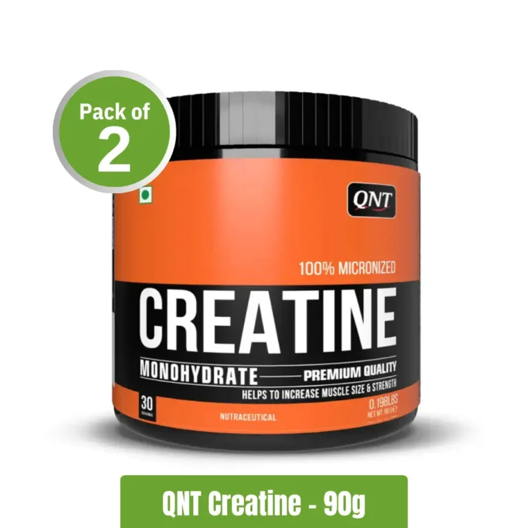 QNT Creatine Monohydrate - Pack of 2 (90g x2)