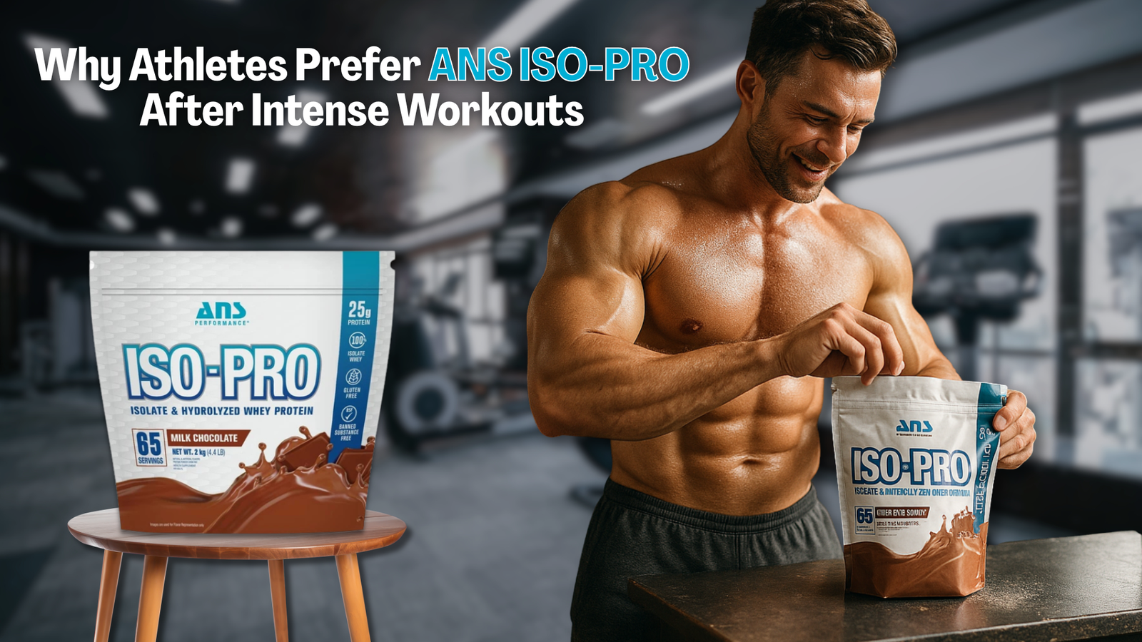 Why Athletes Prefer ANS ISO-PRO After Intense Workouts