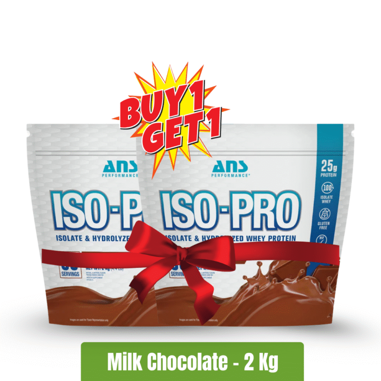 ANS Performance ISO-PRO - 2 Kg, Milk Chocolate - Buy 1 Get 1 Free