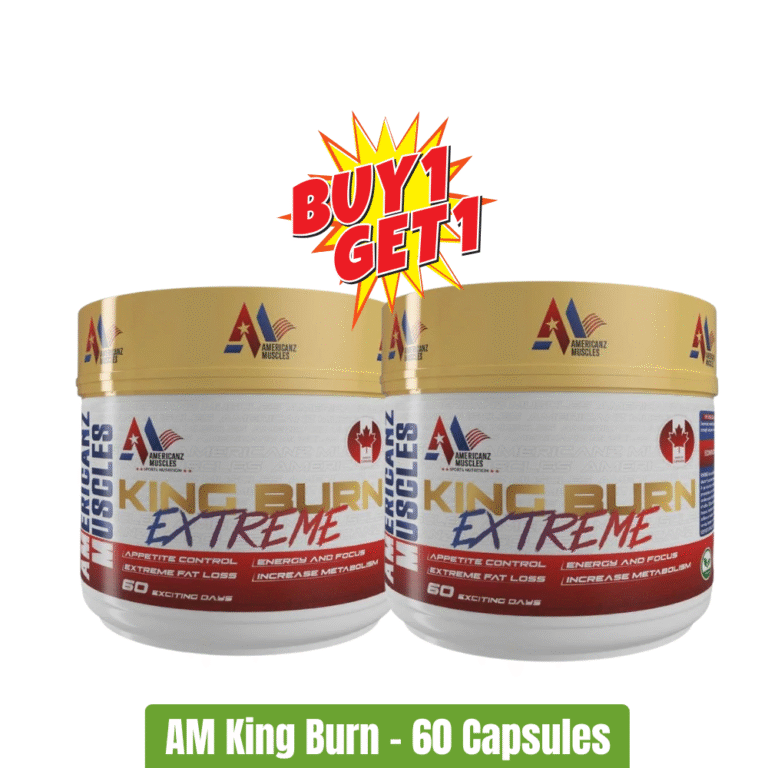 Americanz Muscles King Burn Extreme Fat Burner – 60 Capsules Buy 1 Get 1 Free