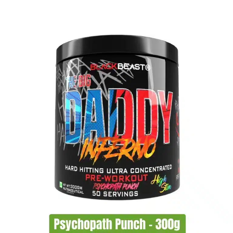 Black Beast The Big Daddy Inferno Pre-workout _ 300g - Psychopath Punch