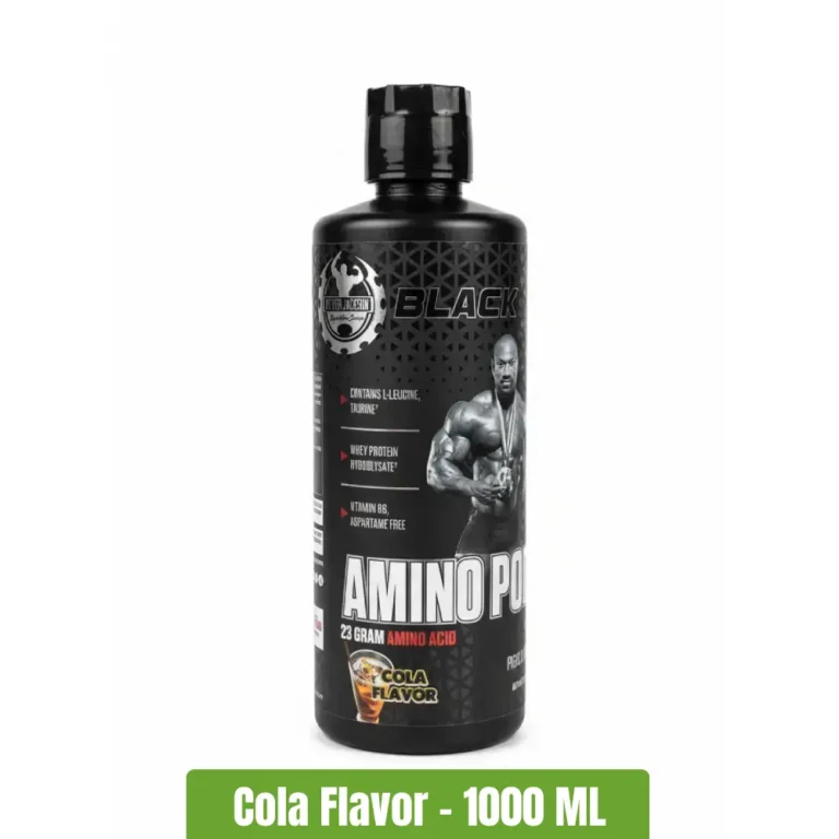 Dexter Jackson Black Series Amino Power Liquid – 1000 ML Cola Flavor
