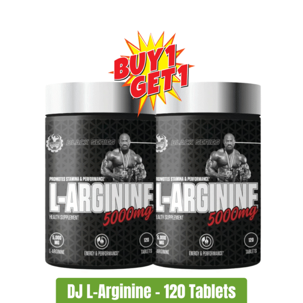Dexter Jackson Black Series L-Arginine -120 Tablets Buy 1 Get 1 Free