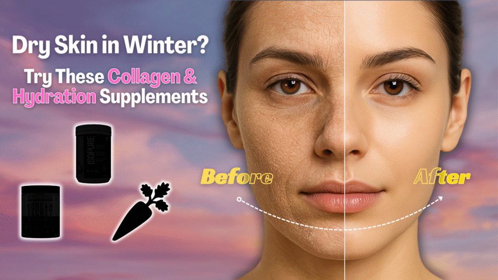 Dry Skin in Winter Try These Collagen & Hydration Supplements
