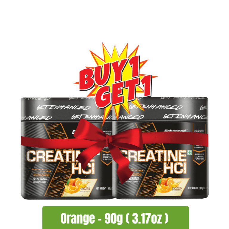 Enhanced Creatine HCL _ 90g (3.17oz) - Orange - Buy 1 Get 1 Free