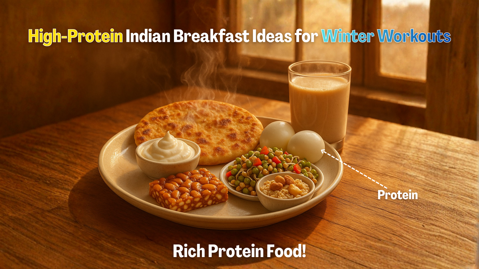 High-Protein Indian Breakfast Ideas for Winter Workouts