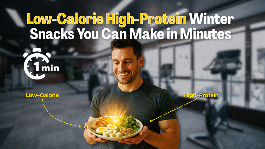 Low-Calorie High-Protein Winter Snacks You Can Make in Minutes