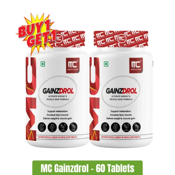 Muscle Club GAINZDROL - 60 Tablets Buy 1 Get 1 Free