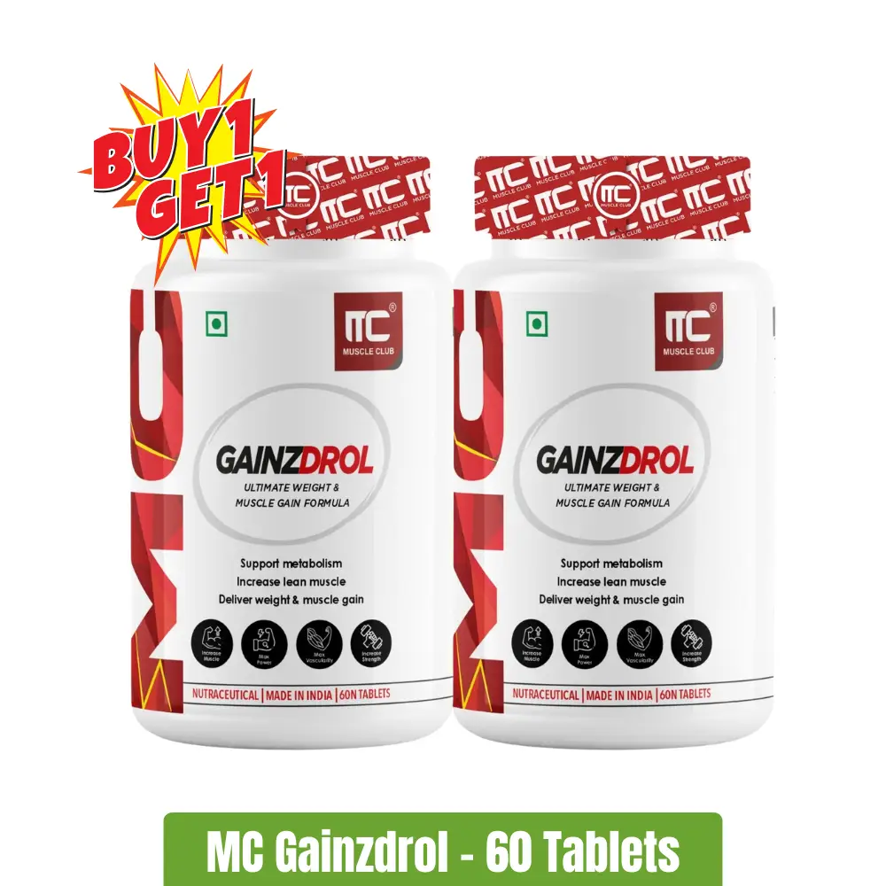 Muscle Club GAINZDROL - 60 Tablets Buy 1 Get 1 Free